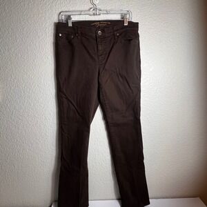 Lauren Jeans Co Premium Black Denim Pants Size 8 Womenswear‎ Comfort Style